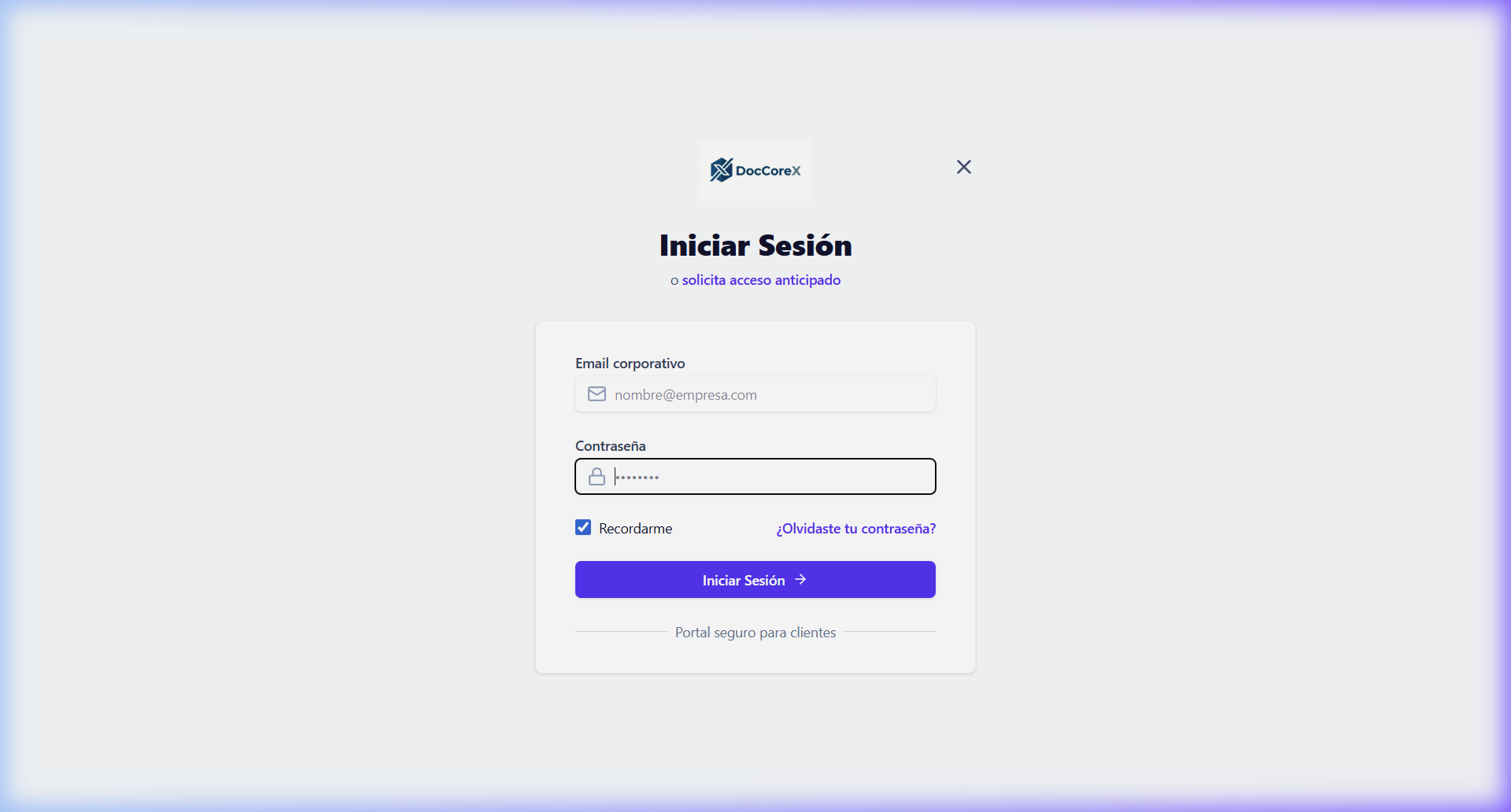 Sign-in Screen